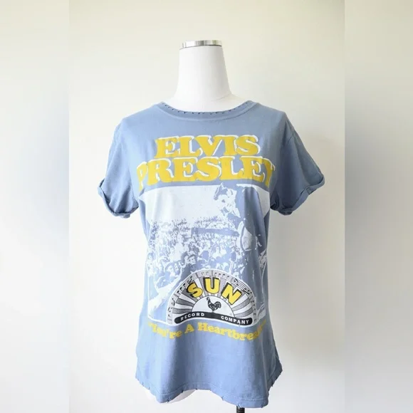 Recycled Karma Elvis Presley Tee NWT - Picture 4 of 5